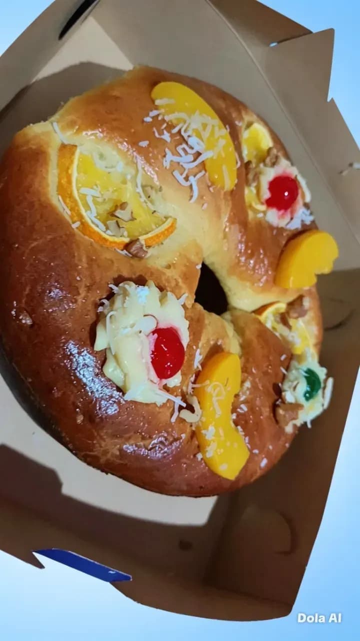 Rosca de reyes tradicional