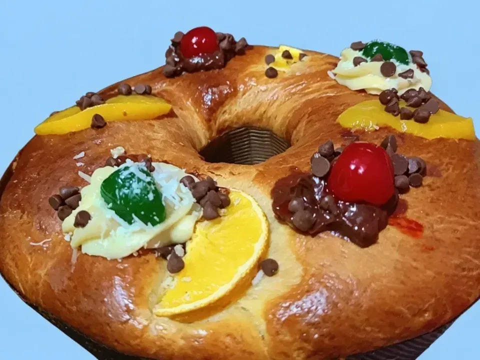 Rosca de reyes mixta